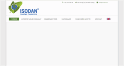 Desktop Screenshot of isodan.dk